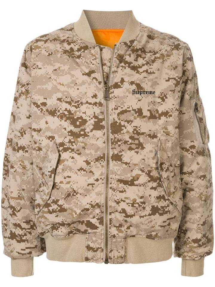 Supreme Digi Camo Ma-1 Jacket - Neutrals