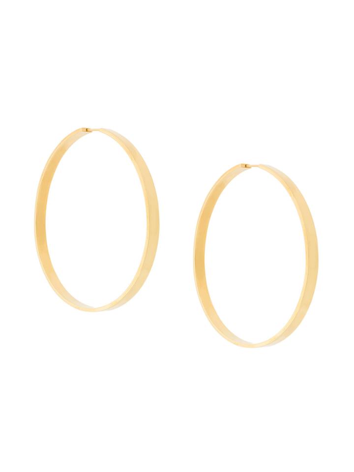 Magda Butrym Large Hoop Earrings - Metallic
