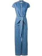 Christian Wijnants Oari Denim Jumpsuit - Blue