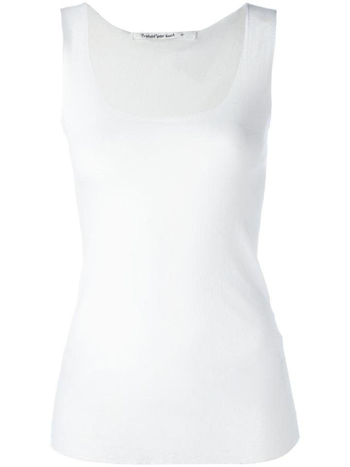 Transit Classic Tank, Women's, Size: 3, White, Cotton