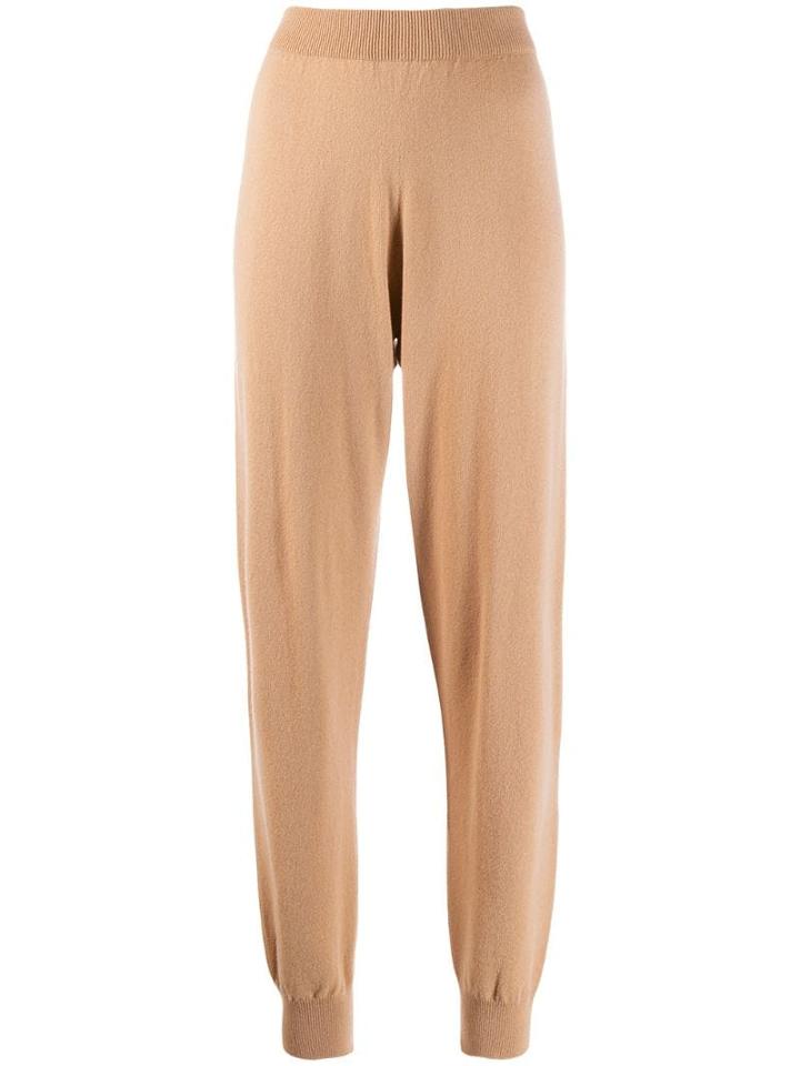 Fabiana Filippi Slim-fit Knitted Trousers - Neutrals
