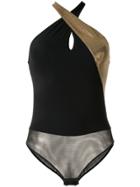 Ralph Lauren Collection Panelled One-piece Swimsuit - Black