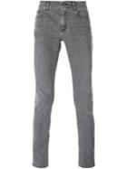 Saint Laurent Classic Skinny Jeans, Men's, Size: 33, Grey, Cotton/spandex/elastane