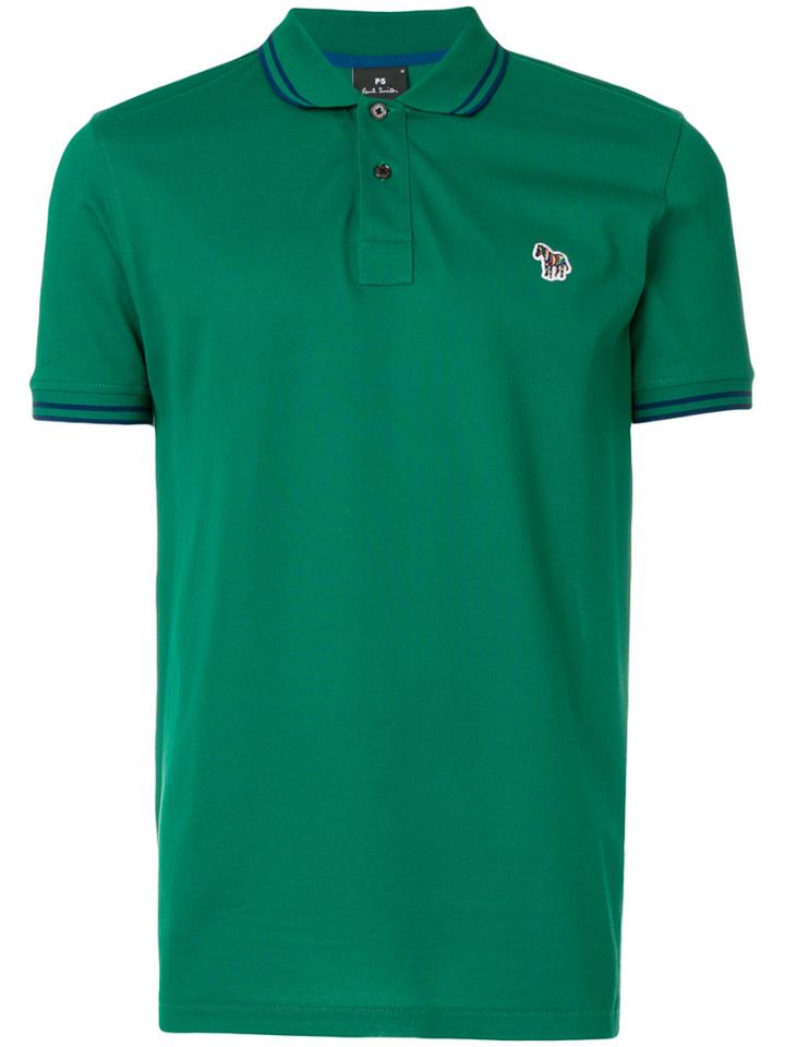 Ps By Paul Smith Slim-fit Polo Shirt - Green