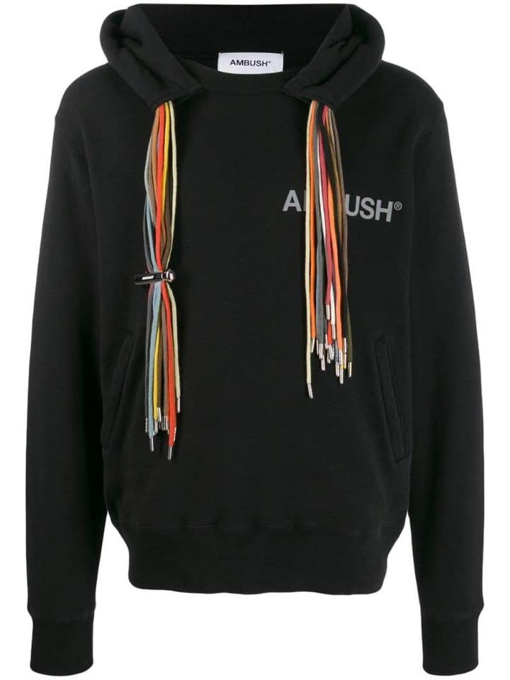 Ambush Multiple Drawstring Hoodie - Black