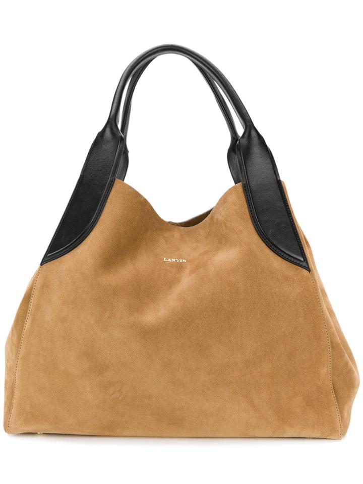 Lanvin Cabas Bag - Brown