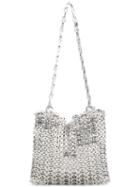 Paco Rabanne - Chain Mail Shoulder Bag - Women - Brass - One Size, Grey, Brass
