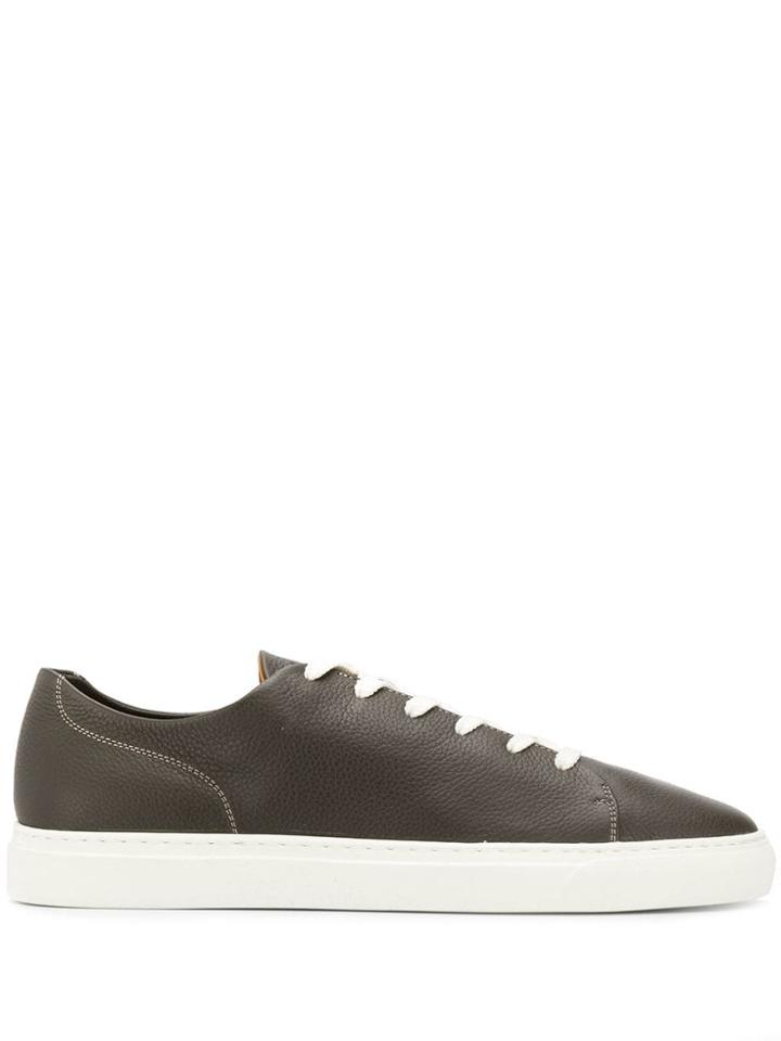 Harrys Of London Contrast Lace-up Sneakers - Brown