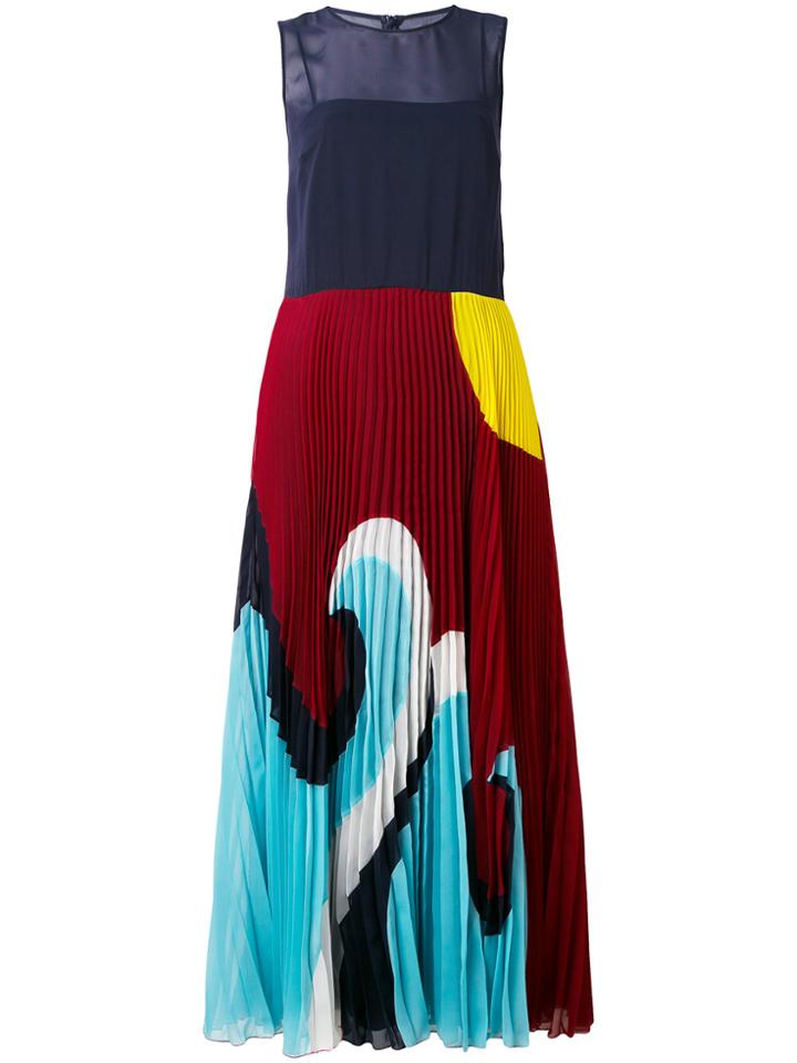 Red Valentino Printed Shift Dress - Multicolour