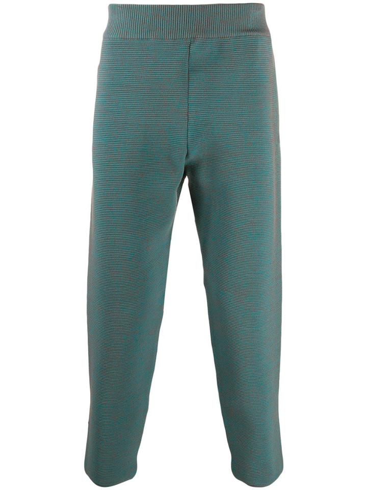 Sunnei Knitted Track Pants - Blue