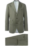 Gabriele Pasini Two Piece Suit, Men's, Size: 48, Green, Wool/viscose/cupro/polyester