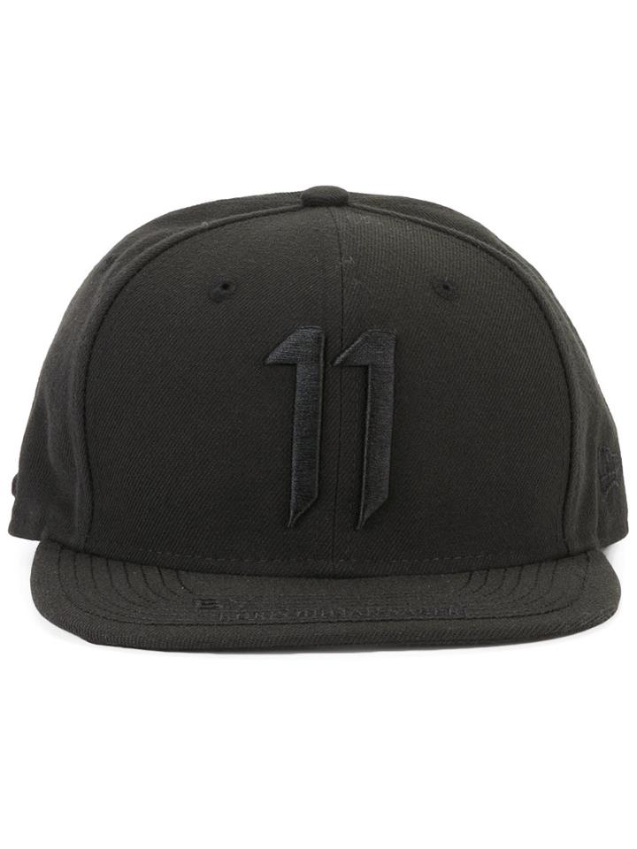 11 By Boris Bidjan Saberi - New Era Cap - Men - Polyester - One Size, Black, Polyester