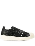 Moa Master Of Arts Imaculate Studded Sneakers - Black