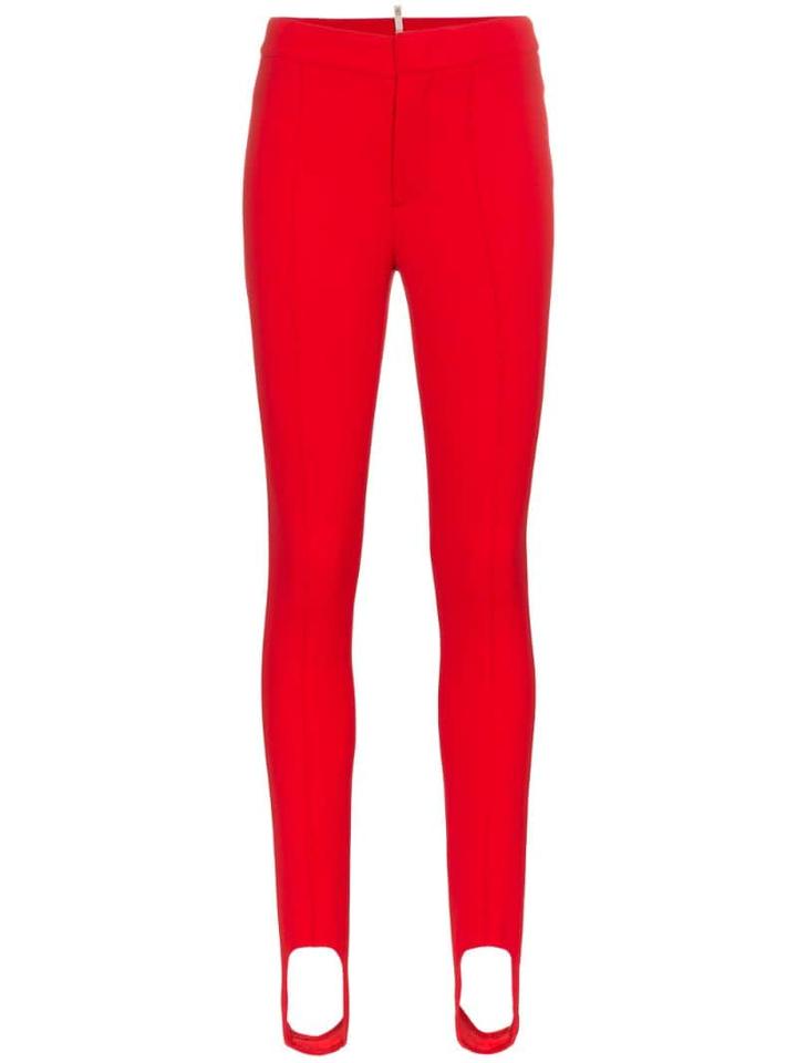 Moncler Grenoble Stirrup Skinny-fit Trousers - Red