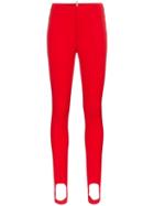 Moncler Grenoble Stirrup Skinny-fit Trousers - Red