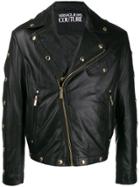 Versace Jeans Couture Studded Moto Jacket - Black