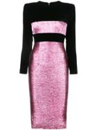 Alex Perry - Rocco Dress - Women - Acetate/rayon/metallized Polyester - 12, Black, Acetate/rayon/metallized Polyester