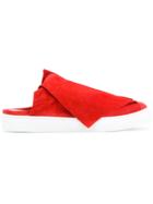 Ports 1961 Foldover Slip-on Sneakers - Red
