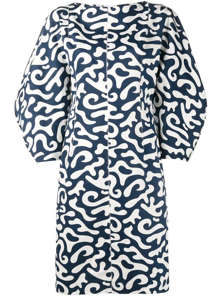 Marni Swirl Print Dress