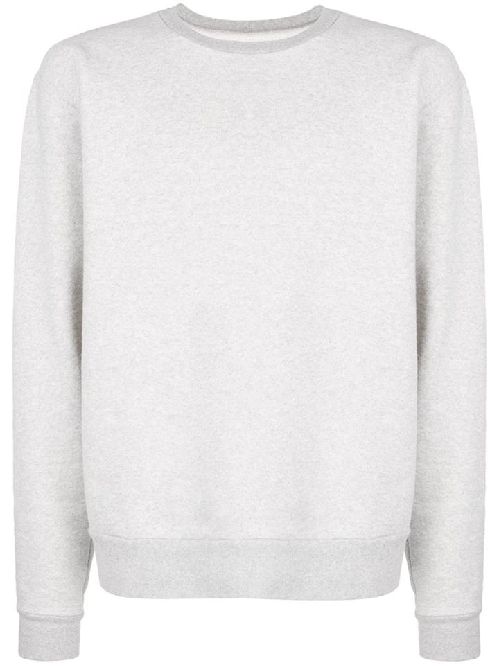 Maison Margiela Elbow Patch Sweater - Grey