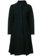 Pierre Cardin Vintage 1964 Flared Midi Coat - Black