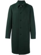 Msgm 'zigo' Coat, Men's, Size: 48, Green, Wool/polyamide/polyester/acetate