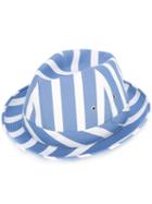 Comme Des Garçons Shirt - Striped Hat - Men - Cotton - L, Blue, Cotton