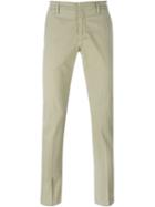 Dondup Slim Chino Trousers, Men's, Size: 35, Nude/neutrals, Cotton/spandex/elastane