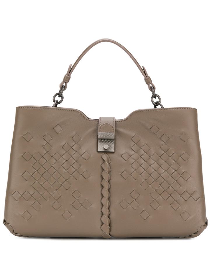 Bottega Veneta Chain Tote - Brown