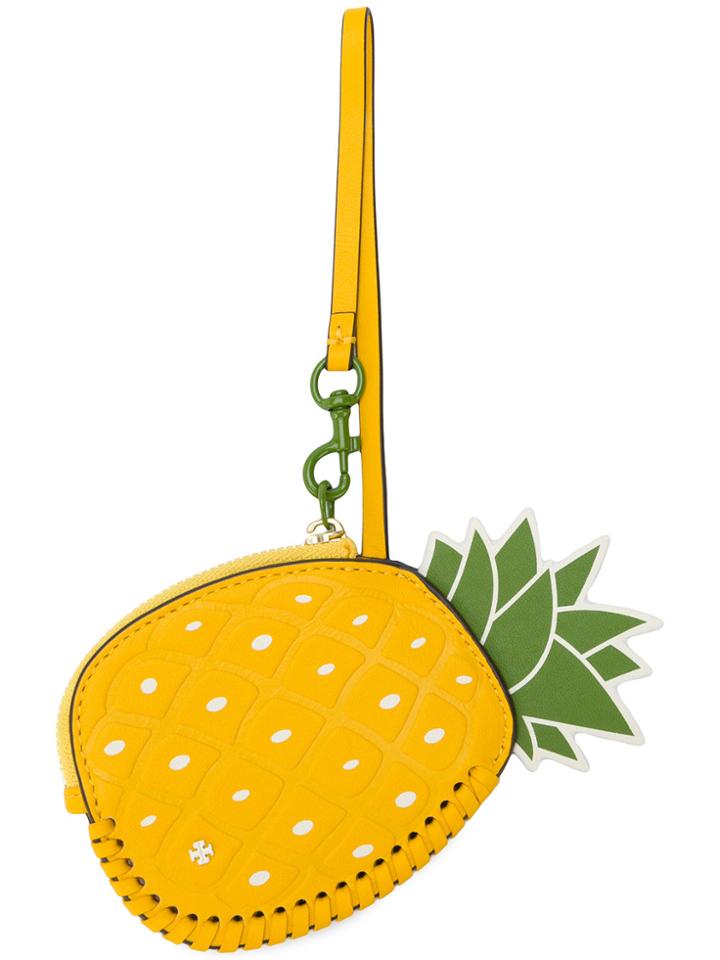 Tory Burch Pineapple Purse - Yellow & Orange
