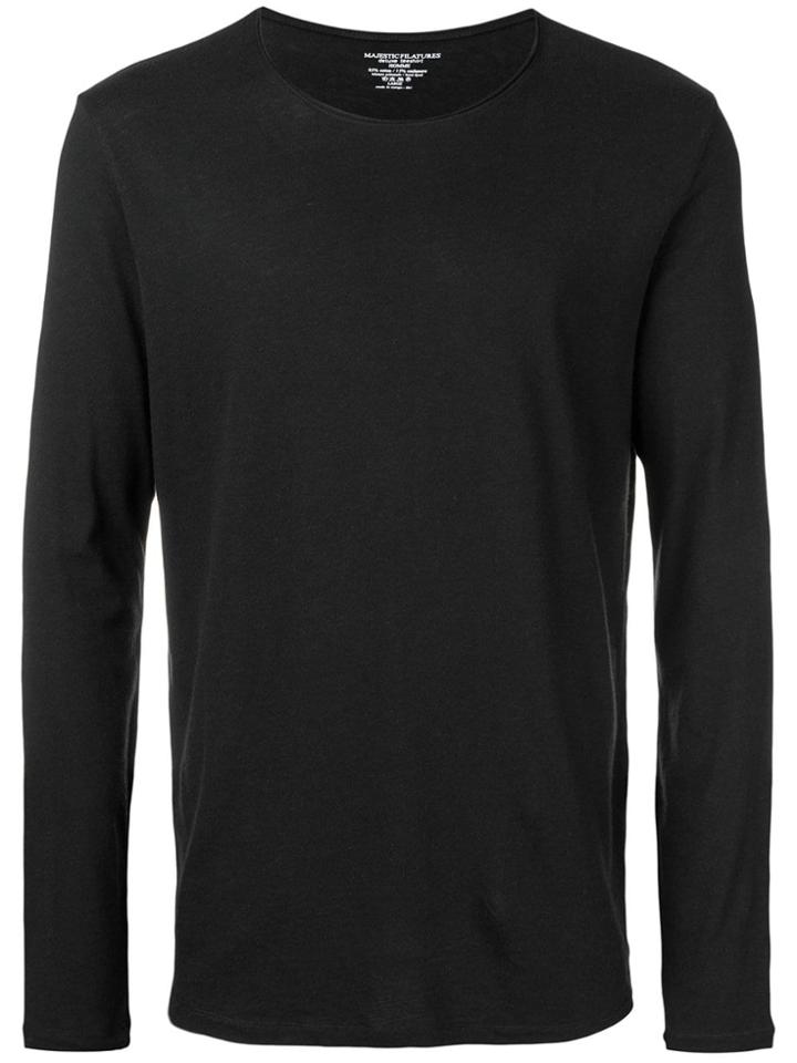 Majestic Filatures Long-sleeve T-shirt - Black