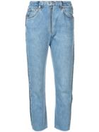 Re/done High Rise Relaxed Jeans - Blue