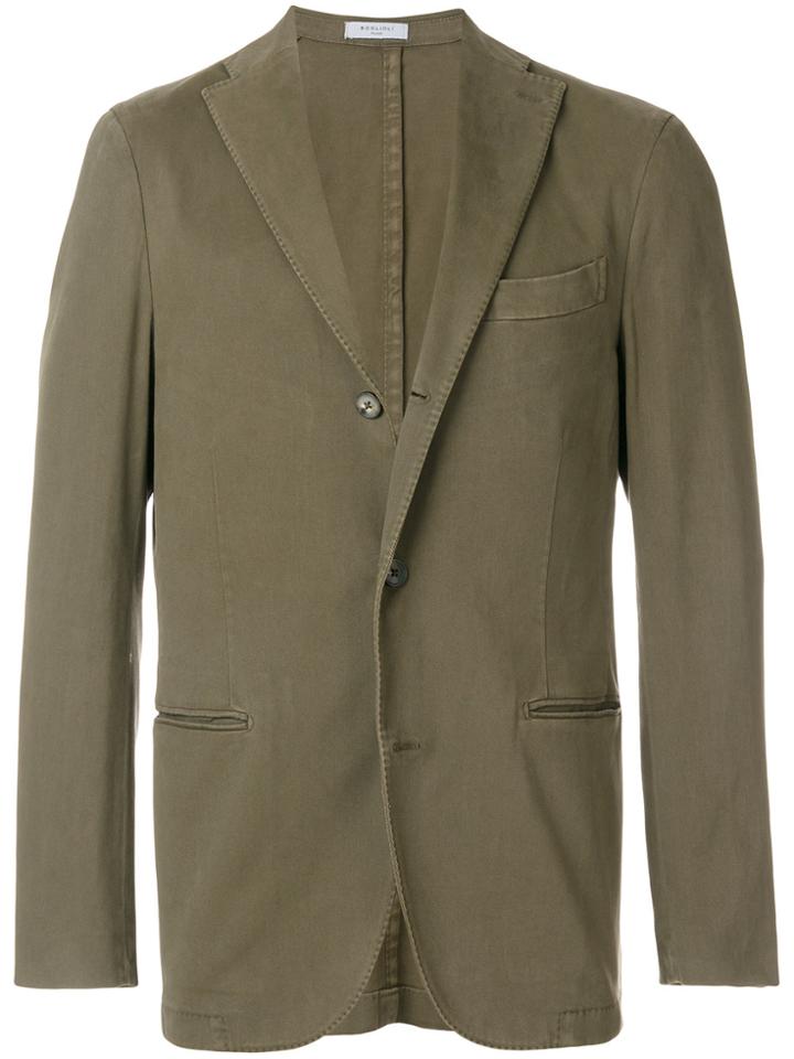 Boglioli Chest Pocket Blazer - Green