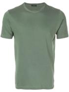 Zanone Crew Neck T-shirt - Green