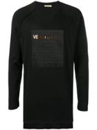 Versace Jeans Longsleeved Logo T-shirt - Black