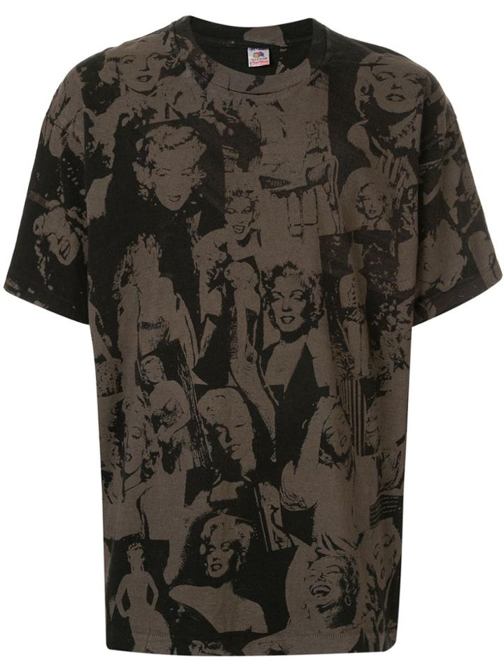 Fake Alpha Pre-owned Marilyn Monroe T-shirt - Brown