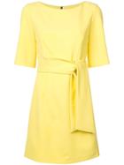 Alice+olivia Belted Shift Dress - Yellow