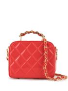 Chanel Pre-owned Quilted Shoulder Bag - Red