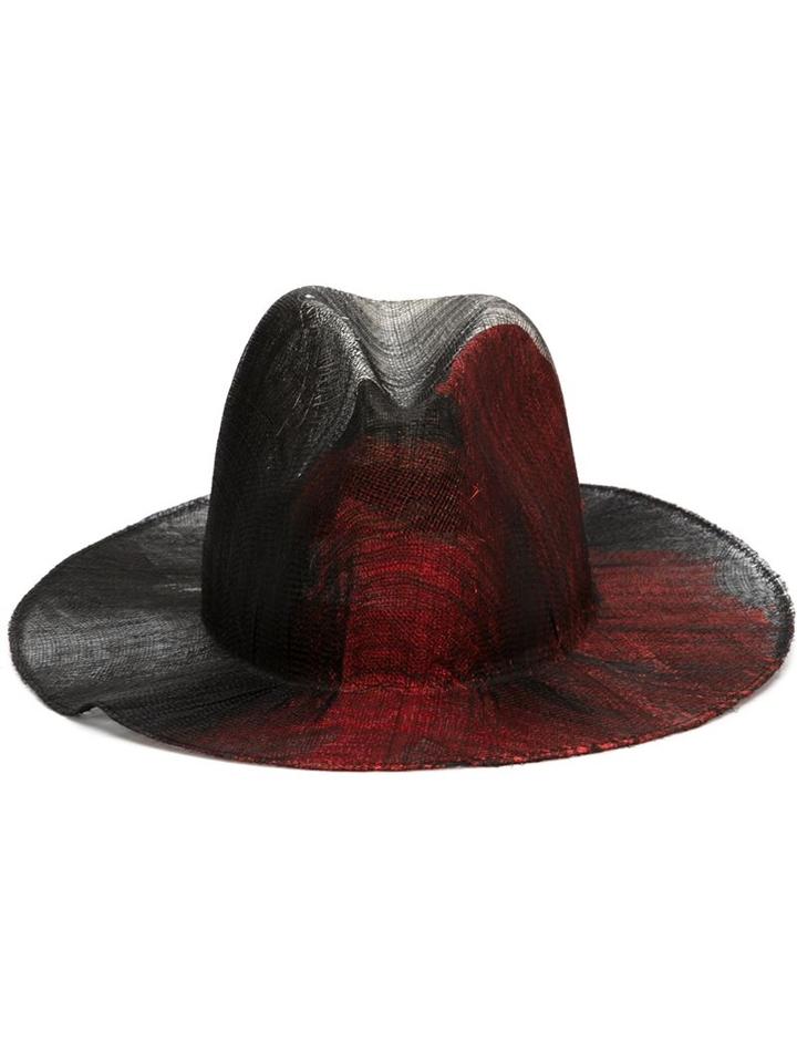 Reinhard Plank Two-tone Gus Hat, Adult Unisex, Size: L, Black, Sisal