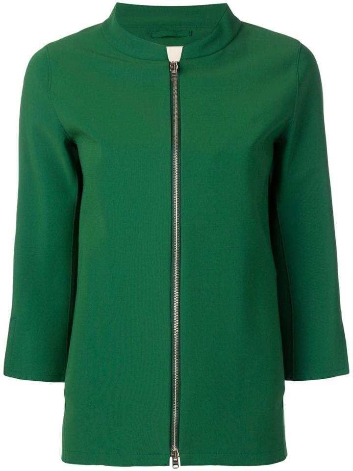 Herno Green Zipped Jacket