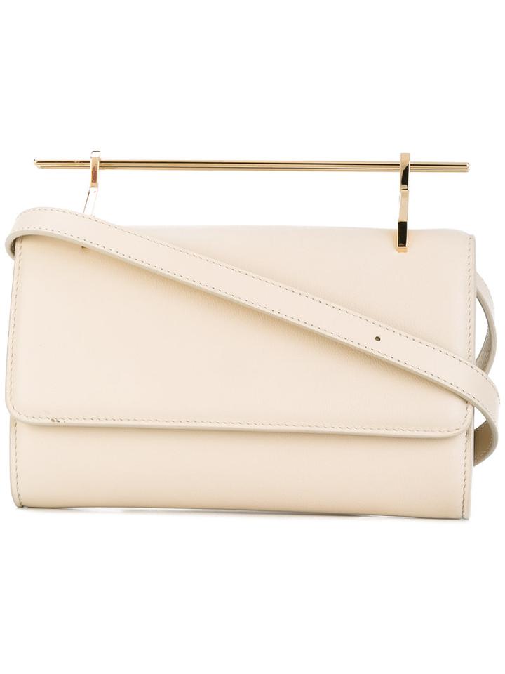 M2malletier - Shoulder Bag - Women - Calf Leather/metal - One Size, Nude/neutrals, Calf Leather/metal