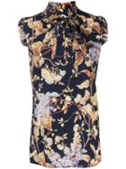 Zimmermann Ruffled Sleeveless Blouse - Blue