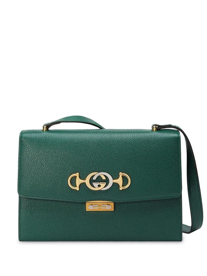 Gucci Zumi Small Shoulder Bag - Green