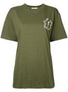 G.v.g.v.flat - Printed T-shirt - Women - Cotton - One Size, Green, Cotton