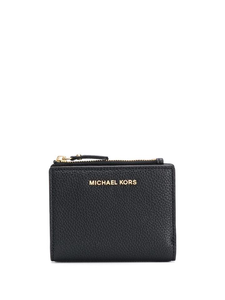 Michael Michael Kors Jet Set Logo Plaque Cardholder - Black