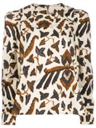 Ulla Johnson Gemi Floral Print Blouse - White