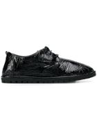 Marsèll Crinkled Sancrispa Oxford Shoes - Black