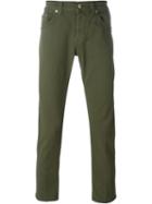 Dondup Classic Slim Jeans, Men's, Size: 32, Green, Cotton/spandex/elastane