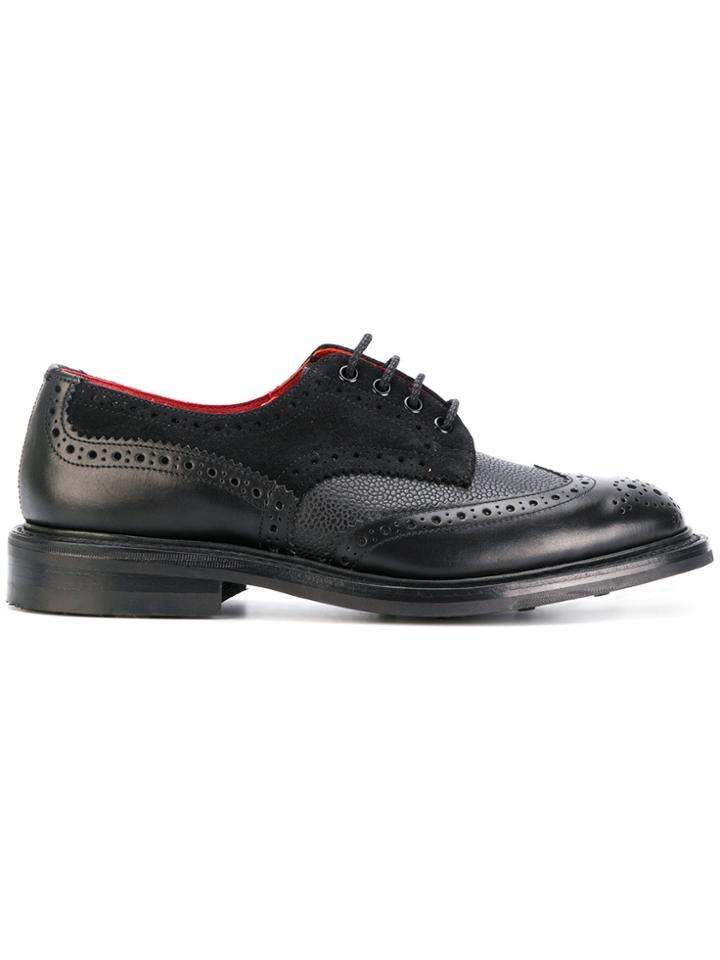 Trickers Bourton Brogues - Black