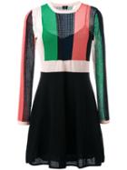Ps By Paul Smith A-line Knitted Dress, Women's, Size: Small, Cotton/cupro